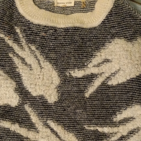 Bird Pullover Mohair/Alpaca Blend Sweater₩